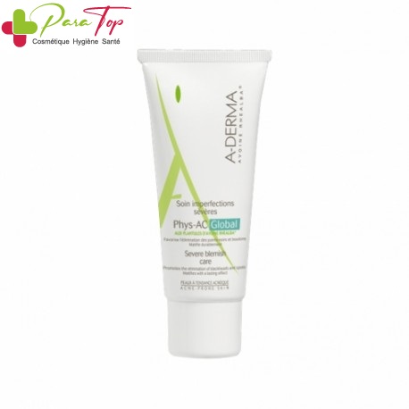 A-DERMA PHYS-AC GLOBAL SOIN IMPERFECTION SEVERES 40ML 008262