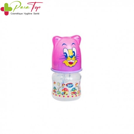 BABY PUR Micro-biberon avec couvercle amusant 60 ml