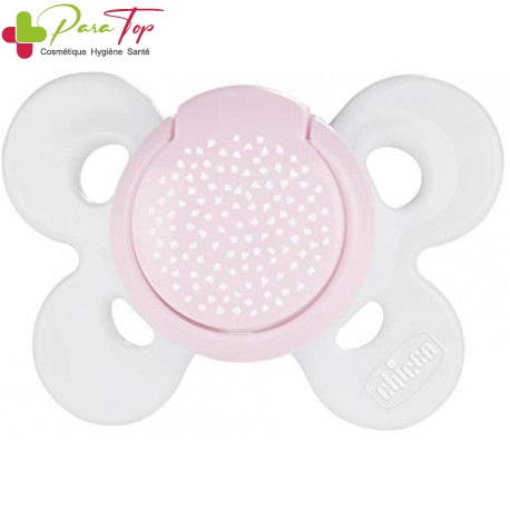 CHICCO SUCETTE PHYSIO COMFORT SILICONE 0-6M+