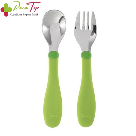 CHICCO Set inox, 18m+, vert