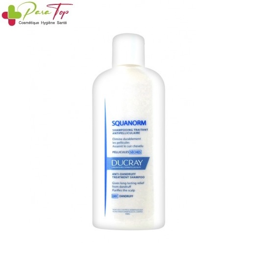 Ducray SQUANORM SHAMPOOING PELLICULES SÈCHES, 200ml 000317