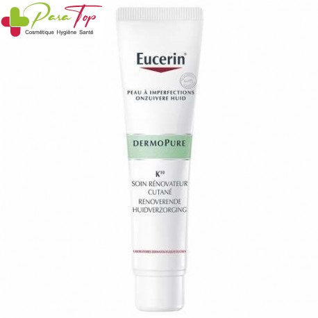 EUCERIN DERMOPURE K10 SOIN RENOVATEUR CUTANE PEAUX A IMPERFECTIONS 40ML