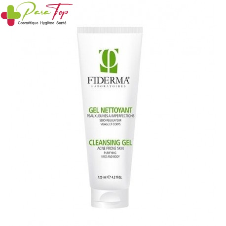 FIDERMA Gel nettoyant purifiant peaux grasses, 200ml