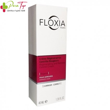 Floxia Crème Régénératrice Contrôle Rougeurs, 40ml