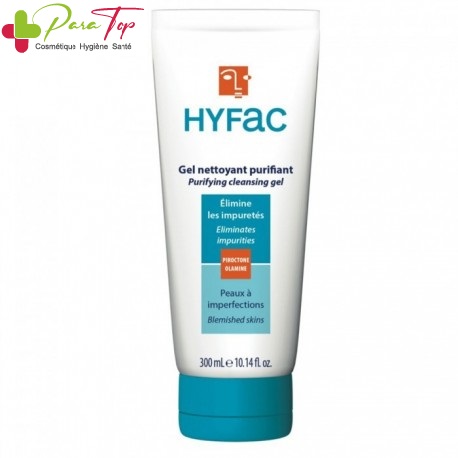 Hyfac gel nettoyant , 300 ml + hyfac crème légère , 40 ml