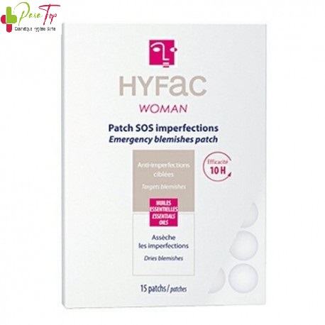 Hyfac women Patchs SOS anti-imperfections , 15 patchs