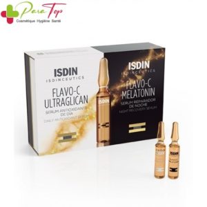 ISDINCEUTICS FLAVO-C DAY & NIGHT – 2×10 ampoules de 2ml