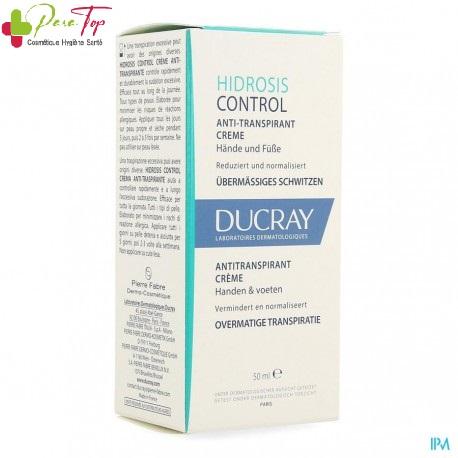 Ducray Hidrosis Control Crème Anti-Transpirante Mains et Pieds 50 ml